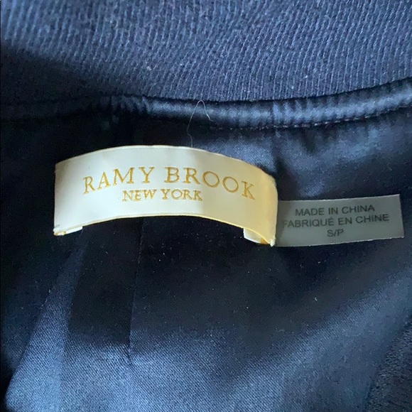 Ramy Brook Blue Bomber Jacket size S - Picture 3 of 3